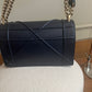 Bolsa Christian Dior Médio Azul