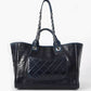 Bolsa Chanel Deauville Médio Azul