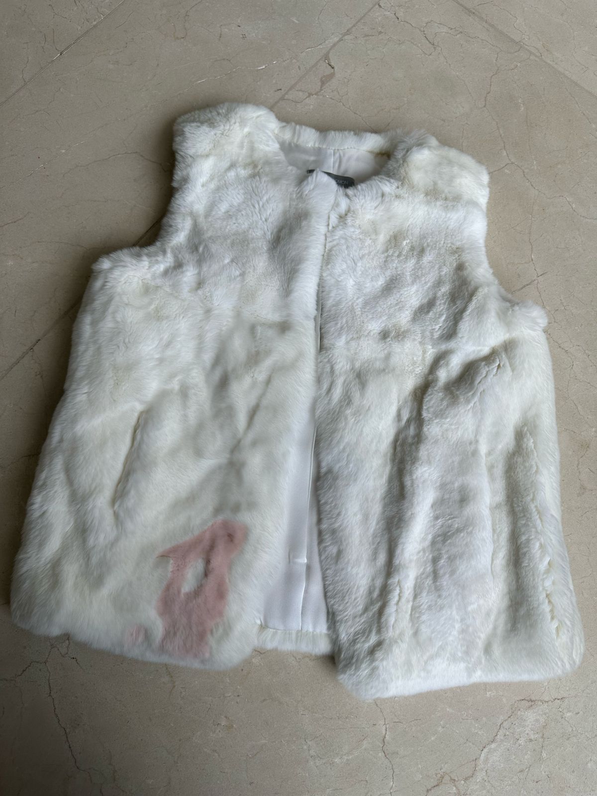 Colete yves salomon infantil 10 anos