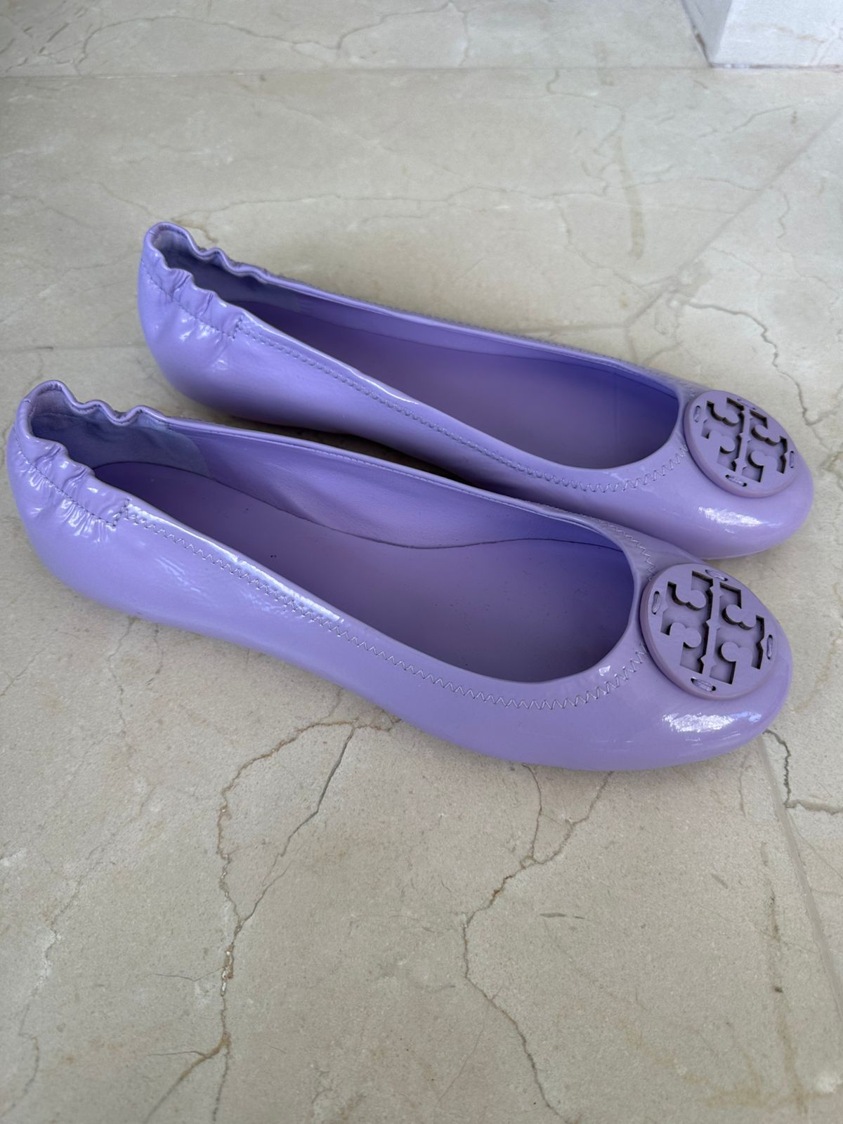 Sapatilha tory burch lilás tam. 37,5 br