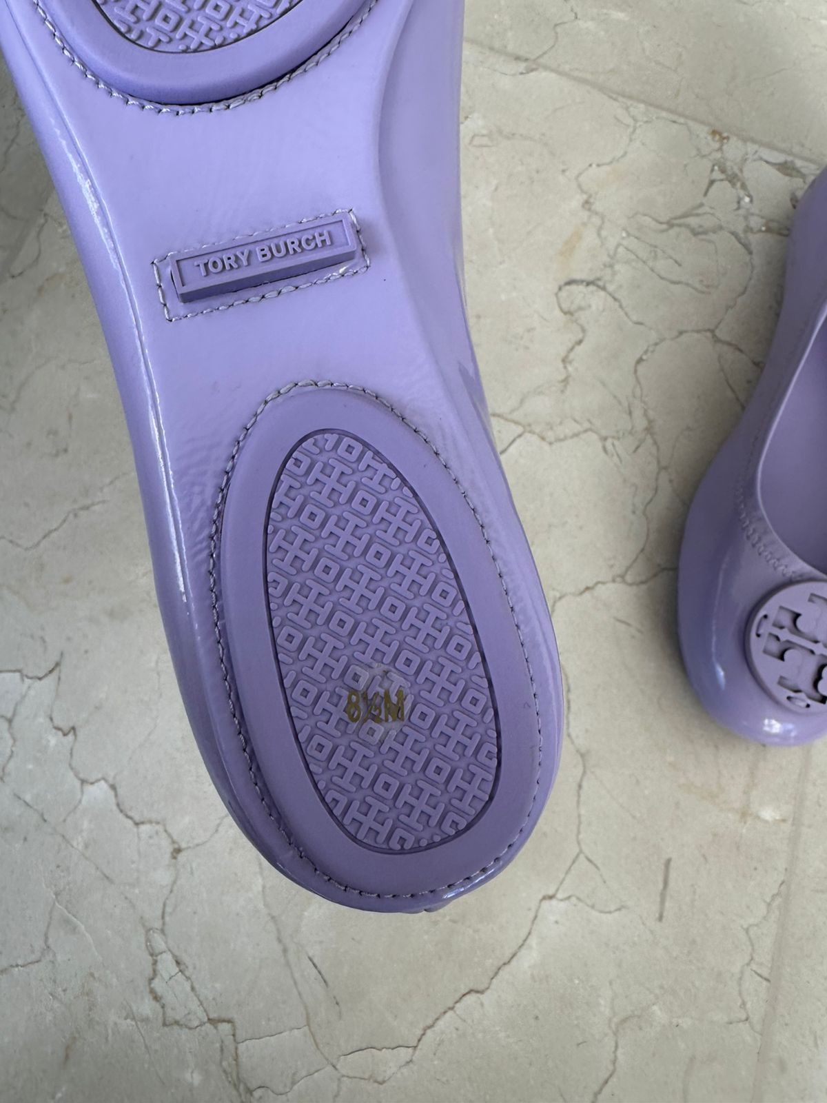 Sapatilha tory burch lilás tam. 37,5 br