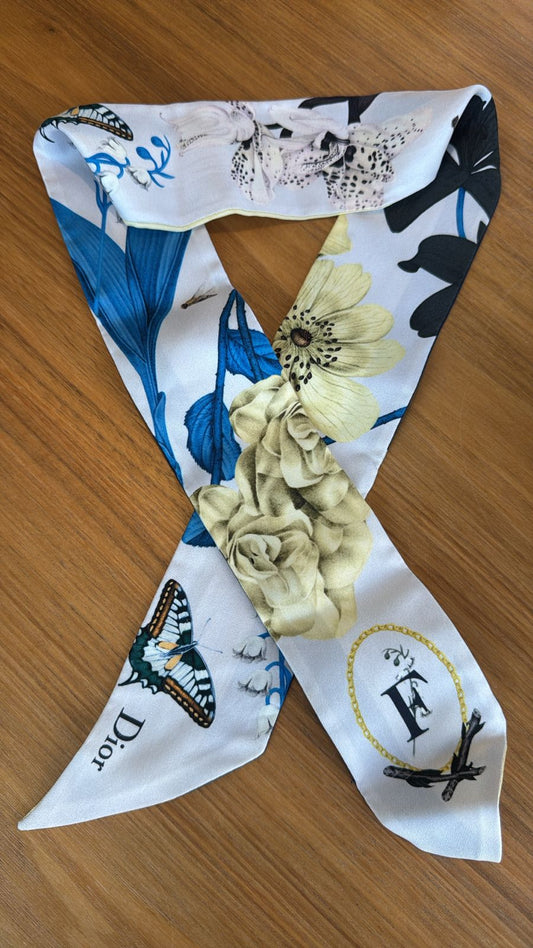 Lenço Dior Estampado