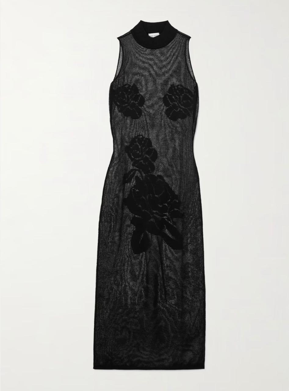 Vestido Magda Butrym preto Tam. P BR