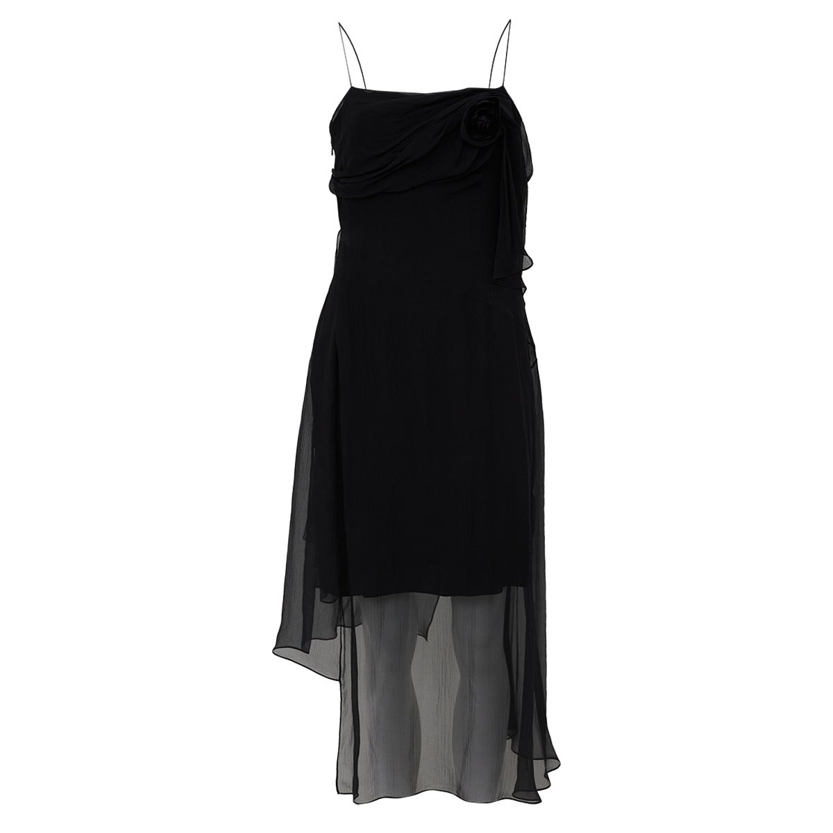Vestido Givenchy seda Preto Tam. PP BR