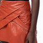Shorts Saia Cris Barros laranja terra Tam. P BR