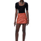 Shorts Saia Cris Barros laranja terra Tam. P BR