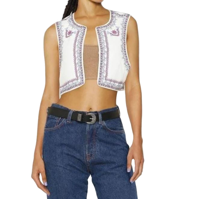 Colete Isabel Marant Branco Tam. PP BR