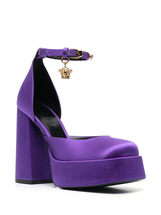 Sapato Versace Medusa Roxo Tam. 34,5 BR