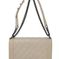 Bolsa de Ombro Chanel Boy Bege
