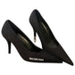 Scarpin Balenciaga Knife Preto Tam. 36 Br
