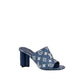 Mule Louis Vuitton Sihouette azul Tam. 38 BR