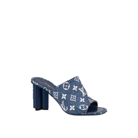 Mule Louis Vuitton Sihouette azul Tam. 38 BR