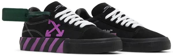 Tênis Off-White Vulc Low Black Fuchsia Tam. 36 BR