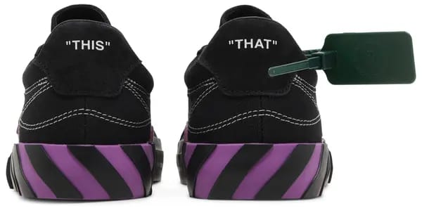 Tênis Off-White Vulc Low Black Fuchsia Tam. 36 BR