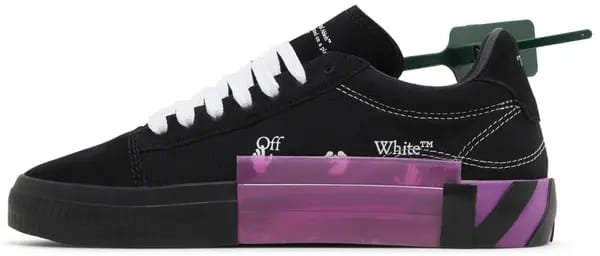 Tênis Off-White Vulc Low Black Fuchsia Tam. 36 BR