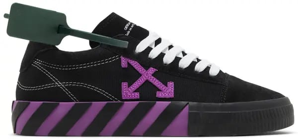 Tênis Off-White Vulc Low Black Fuchsia Tam. 36 BR