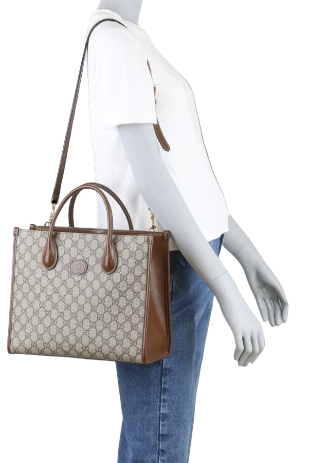 Bolsa Gucci GG Supreme Small Tote Bag