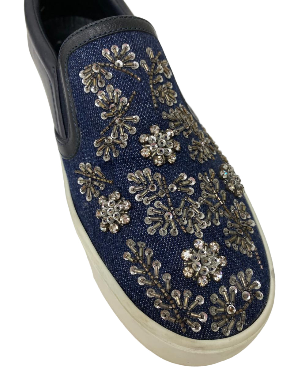 Tênis Christian Dior Happy azul marinho Tam. 34 BR