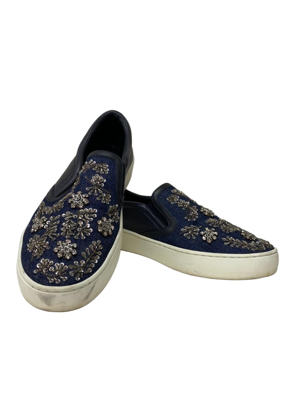 Tênis Christian Dior Happy azul marinho Tam. 34 BR