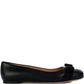 Sapatilha Salvatore Ferragamo Varina Preto Tam. 38 BR