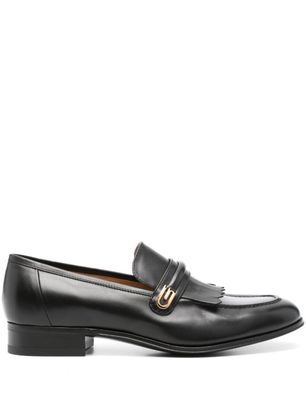 Mocassim Gucci fringe-detail leather loafers Tam. 38 BR