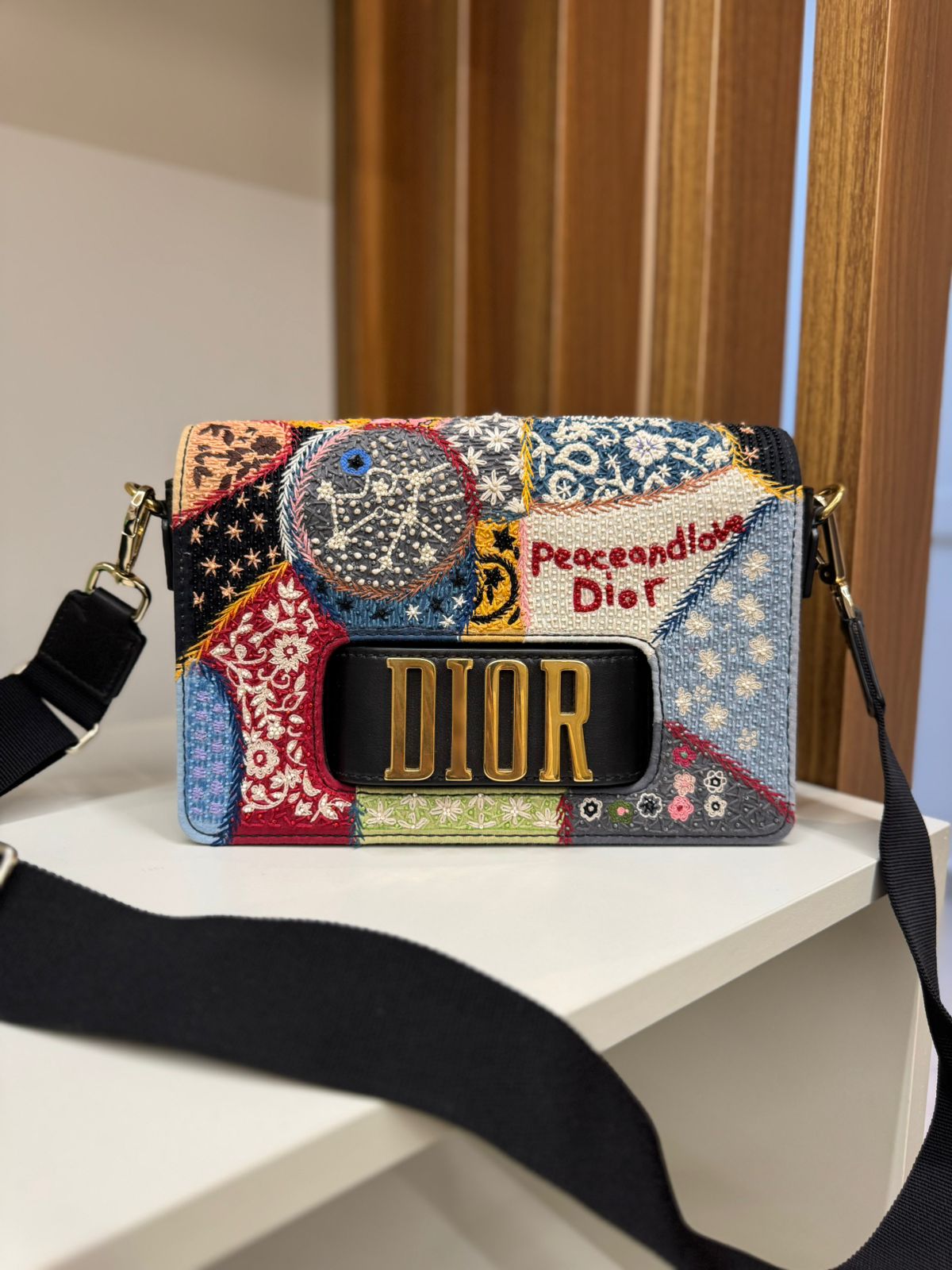 Bolsa Christian Dior Pre-Owned bordada