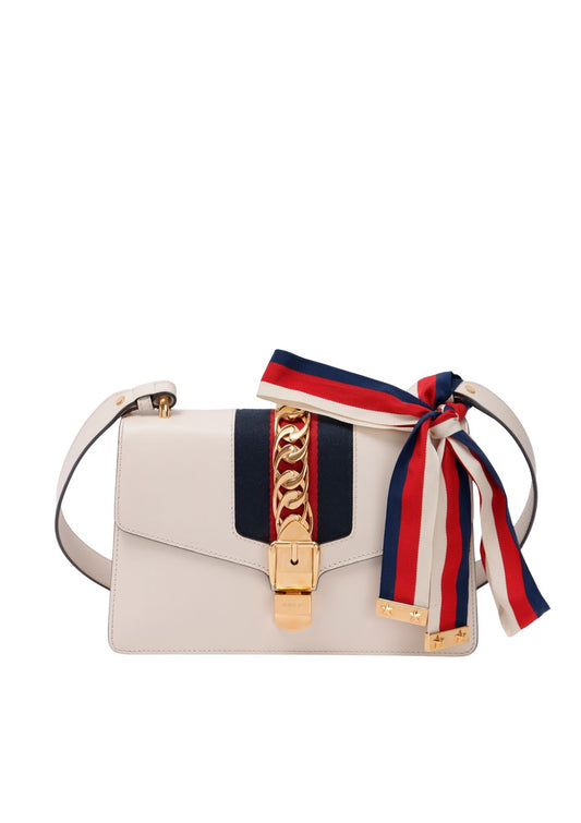 Bolsa Gucci Sylvie Off White