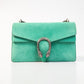 Bolsa Gucci Dyonisus Verde Camurça