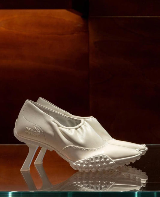 Salto Alto Heeled Pumps Lacoste branco TAM. 38 BR