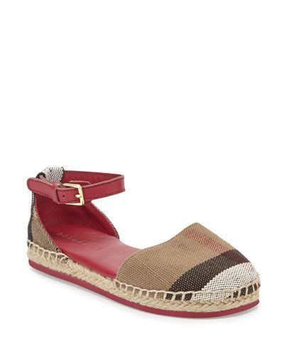 Espadrille Burberry Xadrez Tam. 31 BR