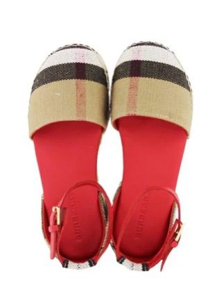 Espadrille Burberry Xadrez Tam. 31 BR