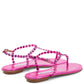 Rasteira Aquazzura rosa Tam. 35,5 BR