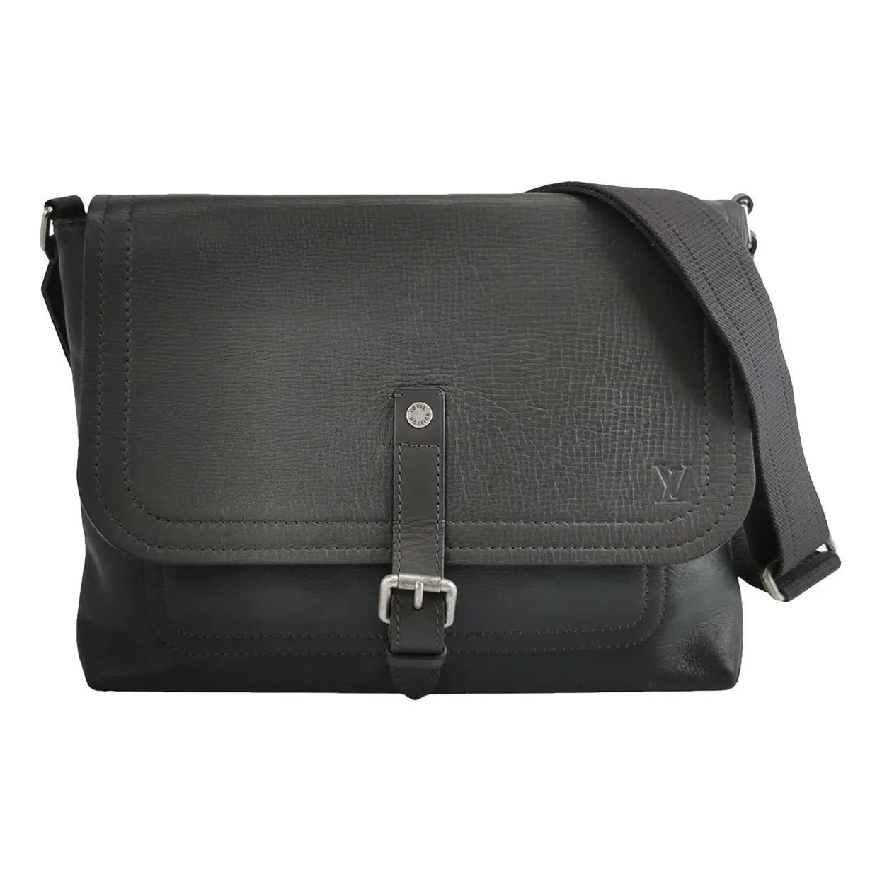 Bolsa Louis Vuitton Utah Leather Messenger Bag