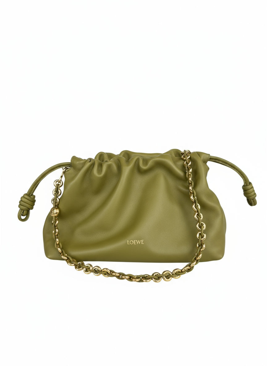 Bolsa Loewe Flamenco Verde