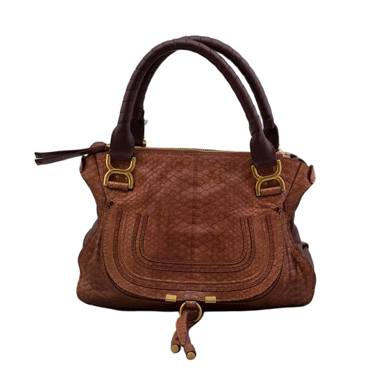 Bolsa Chloé Marcie Marrom