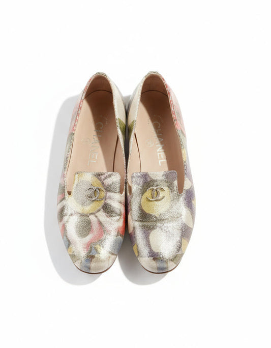 Mocassim Chanel Florido TAM. 37,5 BR