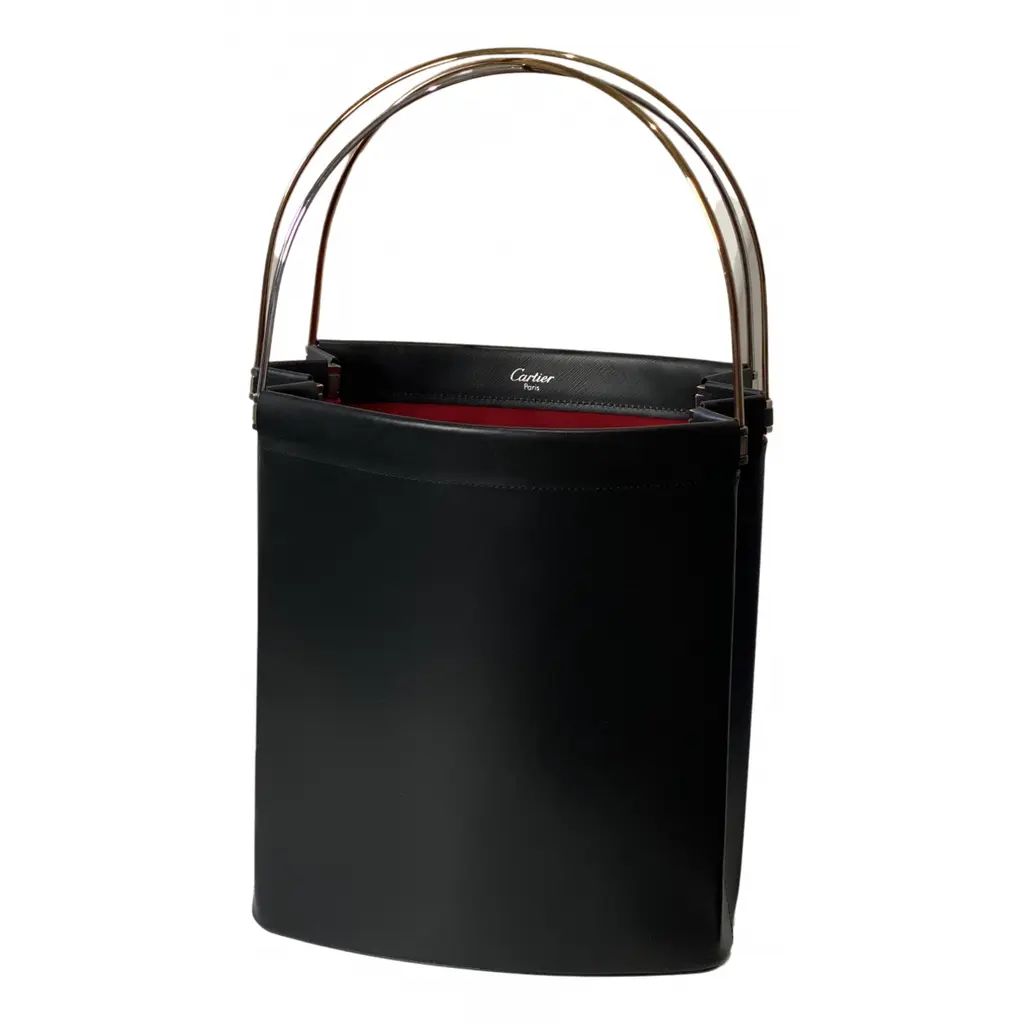 Bolsa de mão Cartier Trinity preta