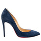 Scarpin Christian Louboutin Azul marinho Tam. 36 BR