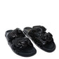 Papete Valentino Rosas preto Tam. 33 BR