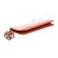 Clutch Valentino Garavani couro Laranja