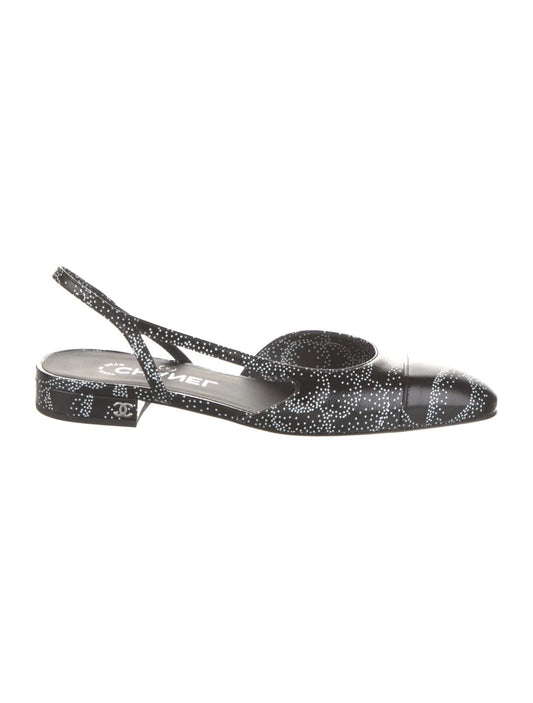 Sandália Slingback Camélias TAM. 37 BR