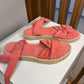 Zimmermann Twist Tie Espadrille rosa TAM. 35 BR
