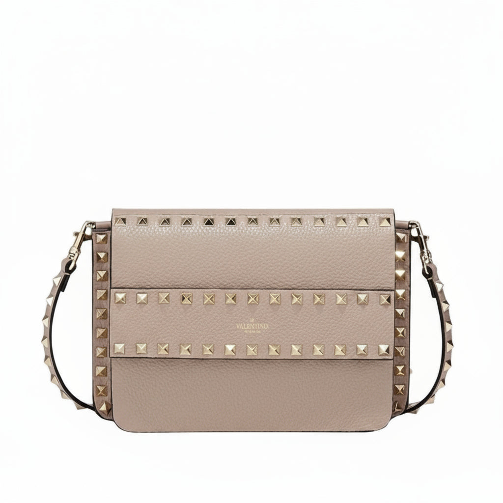 Bolsa Valentino Garavani Rockstud Small Leather Shoulder