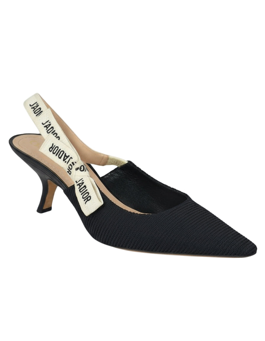 Slingback Christian Dior preto Tam. 34,5 BR