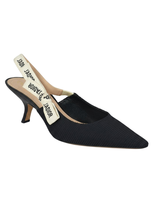 Slingback Christian Dior preto Tam. 34,5 BR