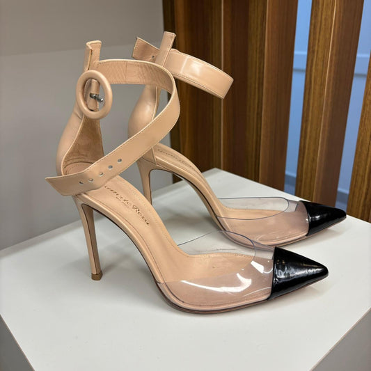 Salto Scarpin Plexi Gianvito Rossi TAM. 34 BR