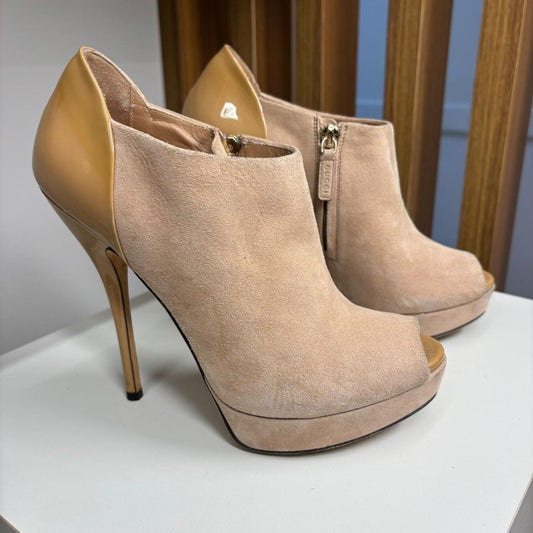 Ankle Boots Peep Toe Gucci nude TAM. 33,5 BR