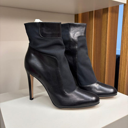 Bota cano cujrto preta Gianvito Rossi TAM. 34,5