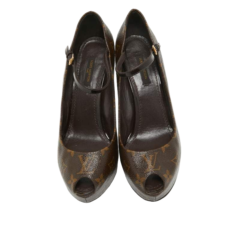 Peep Toe Louis Vuitton Tam. 34,5 BR