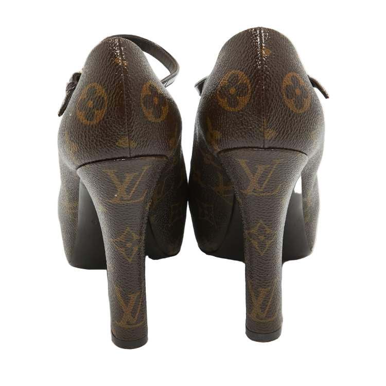 Peep Toe Louis Vuitton Tam. 34,5 BR